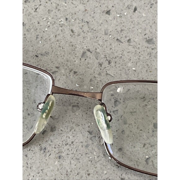 Salvatore Ferragamo Eyeglasses FRAMES ONLY Bronze rectangle 55-17-140 main image 11